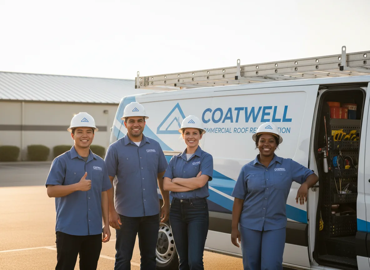 Commercial roof coating company in Randolph, WI